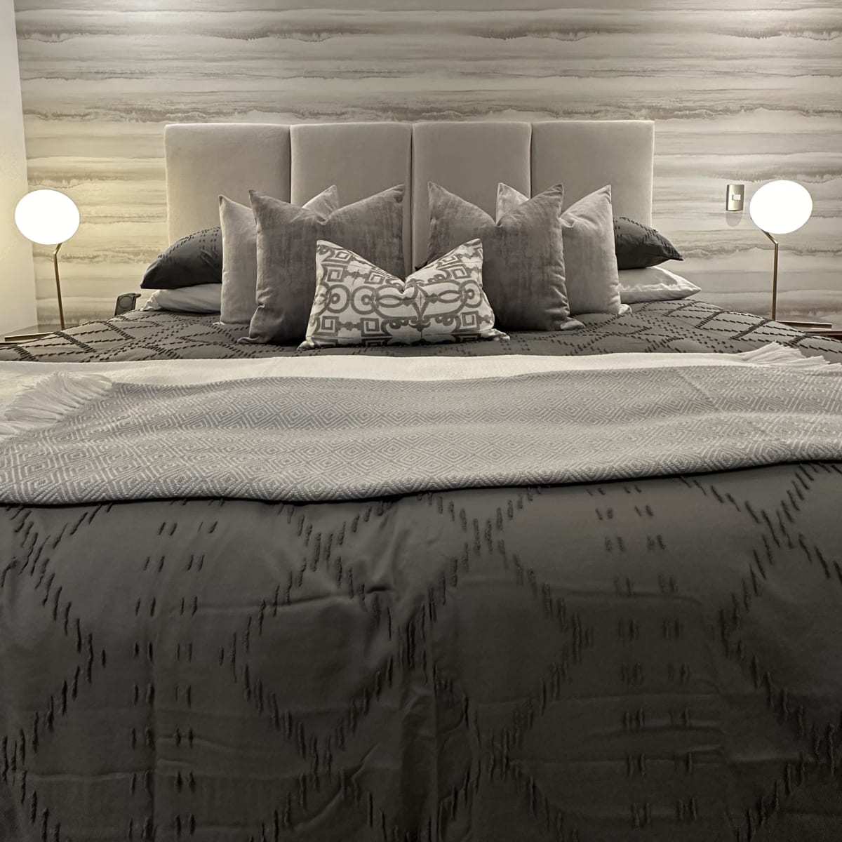 Funda Edredón Rombos Charcoal2