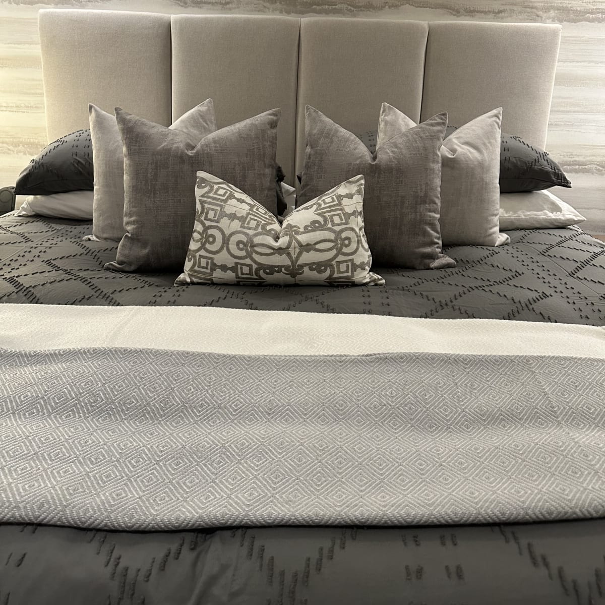 Funda Edredón Rombos Charcoal8