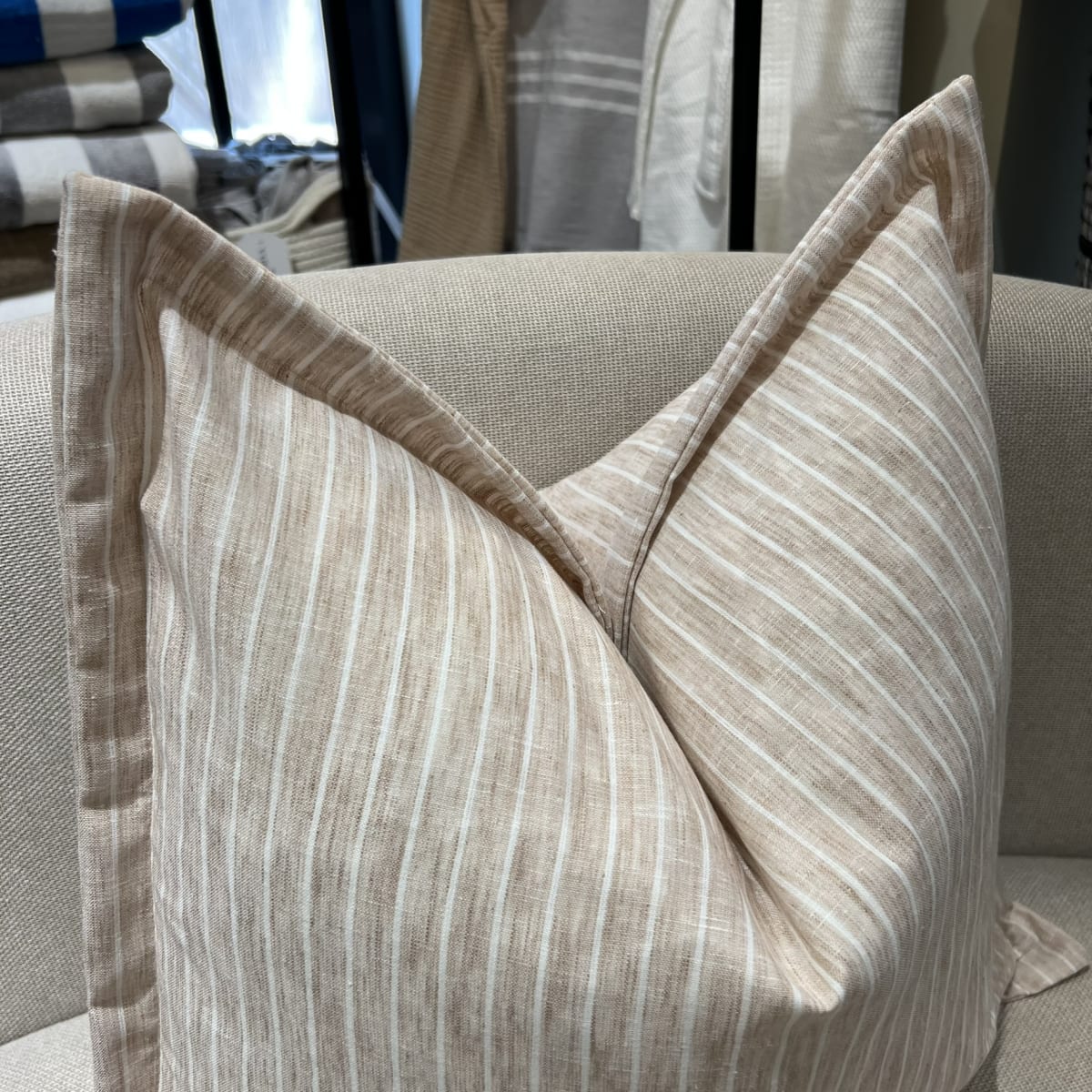 Funda de Cojín Lino Moana Beige4