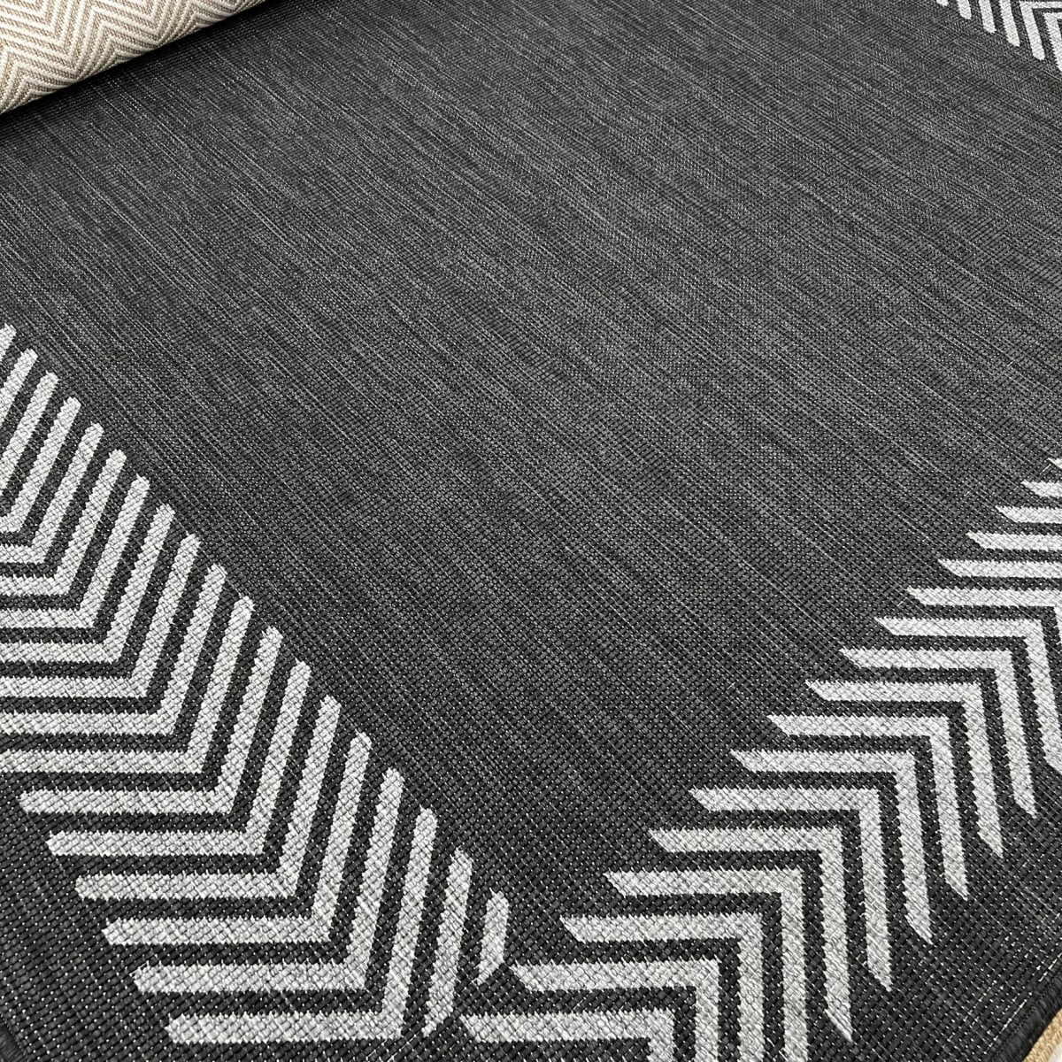 Alfombra Caleb Night Silver 3801