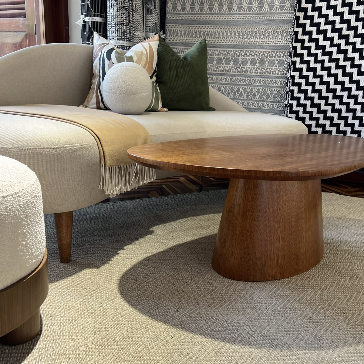 Alfombra Ovalada Riva Beige 230C3