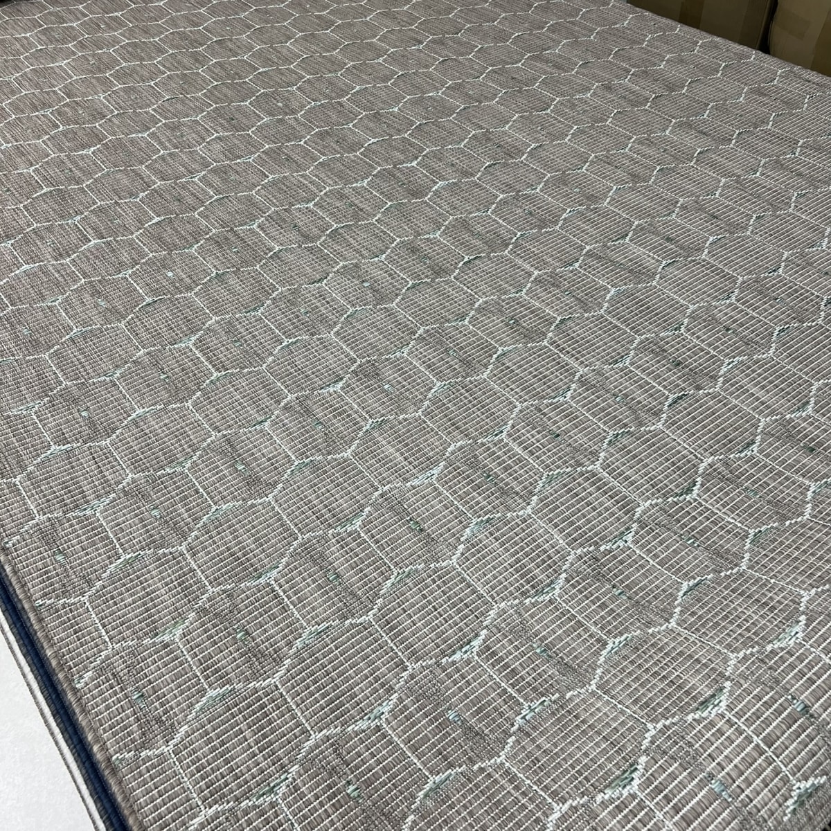 Alfombra Forest Green Hexagonal 2901