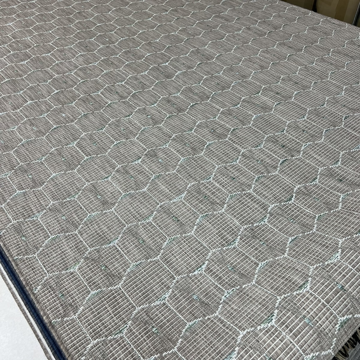 Alfombra Forest Green Hexagonal 2903