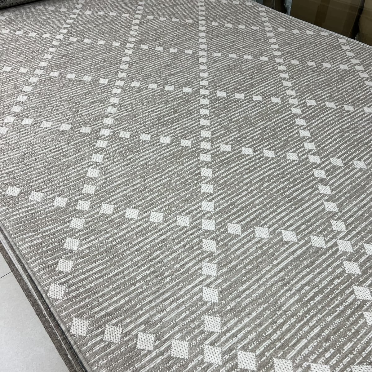Alfombra Rombos Arena 2903