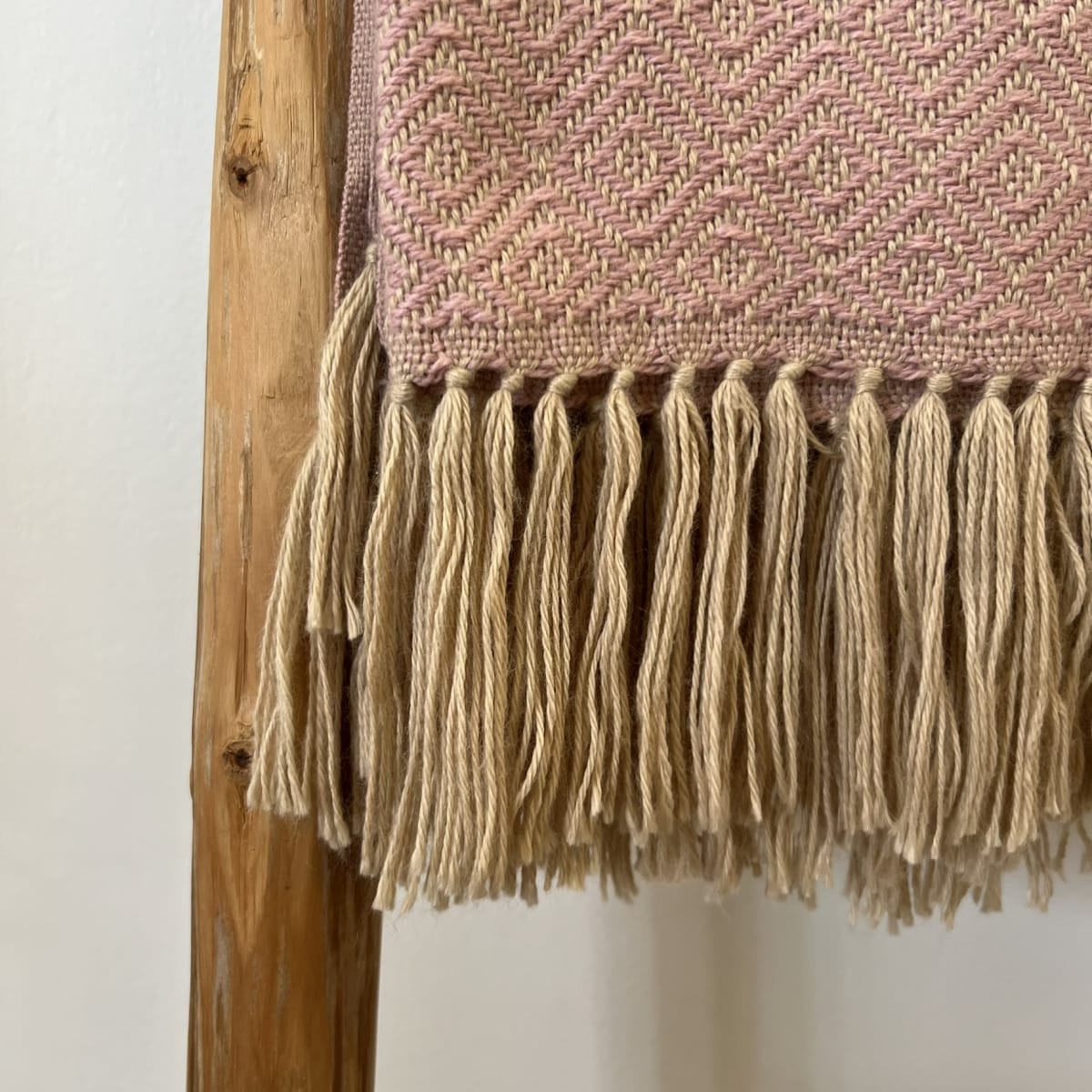 Manta Rombos RoseBrown6