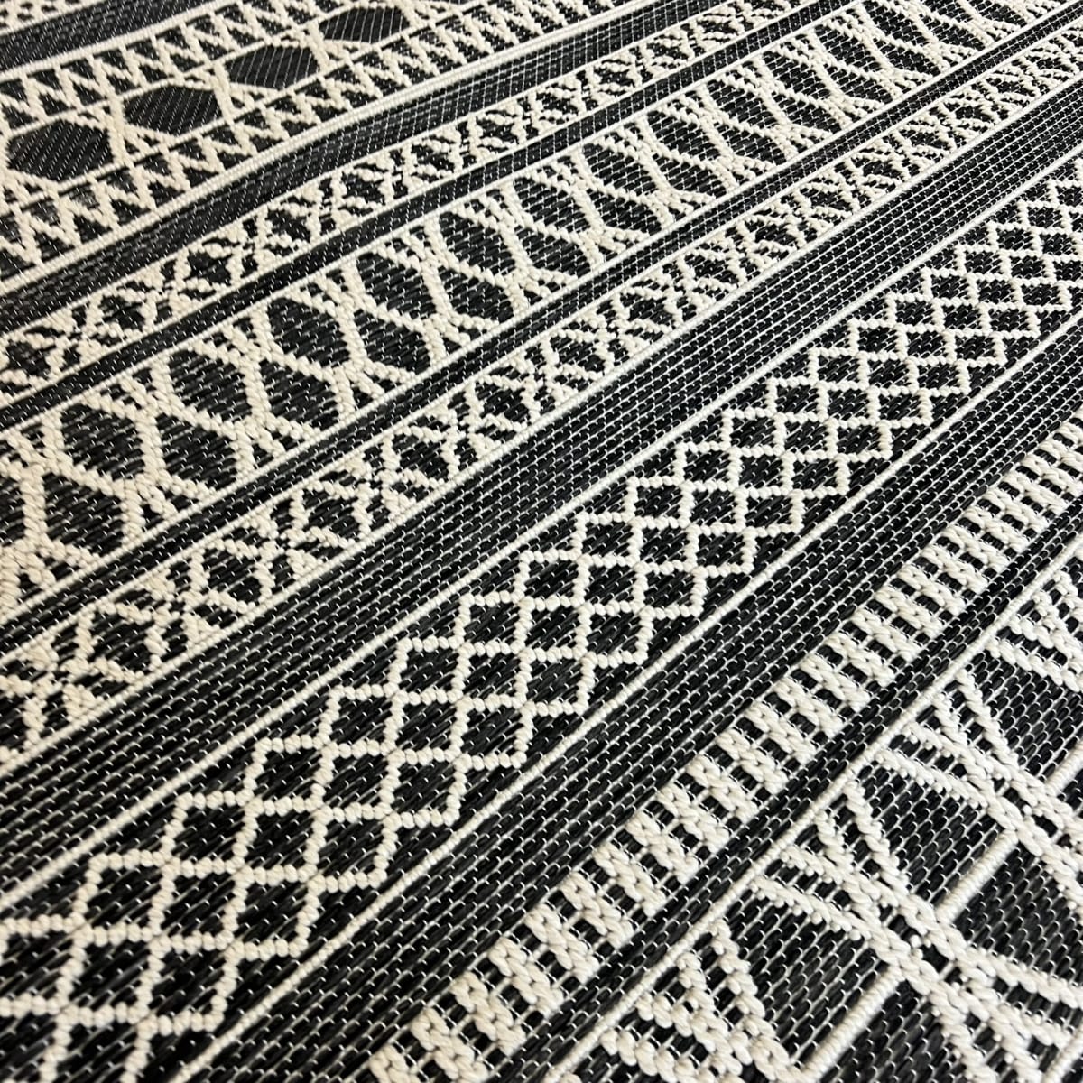 Alfombra Tribeca Black 2303