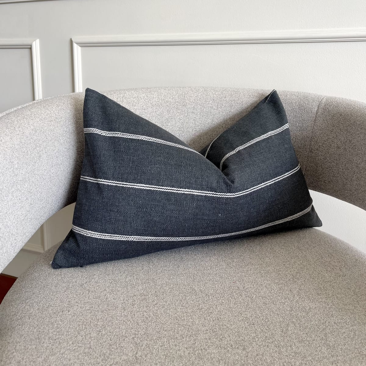 Funda de Cojín Natural Black Rectangular2