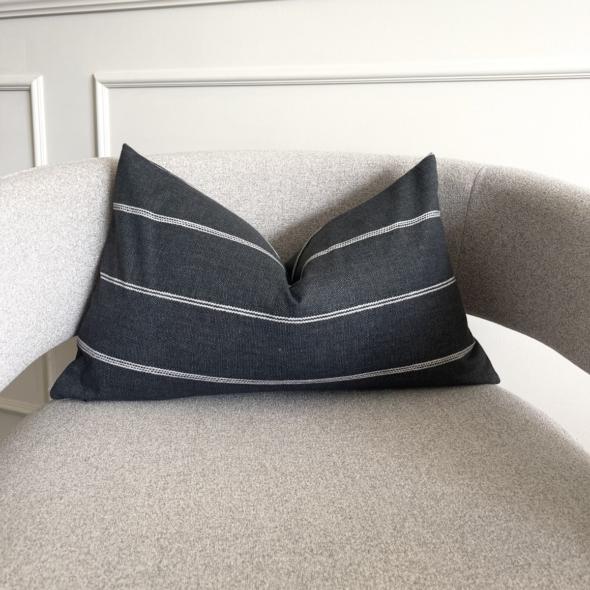 Funda de Cojín Natural Black Rectangular3