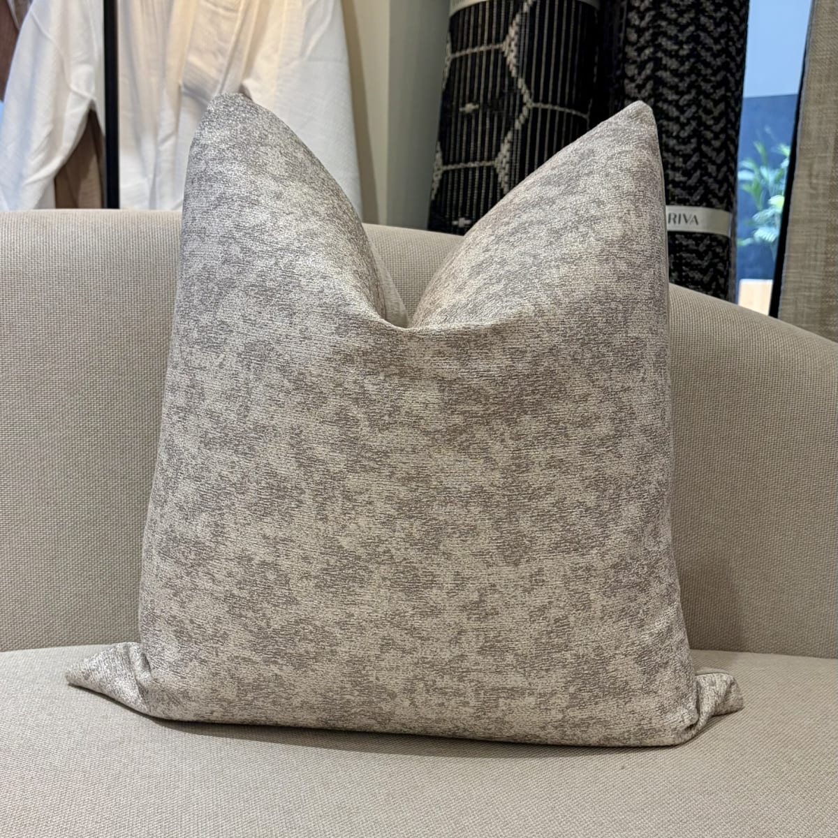 Funda de Cojín Karen Silver Beige2