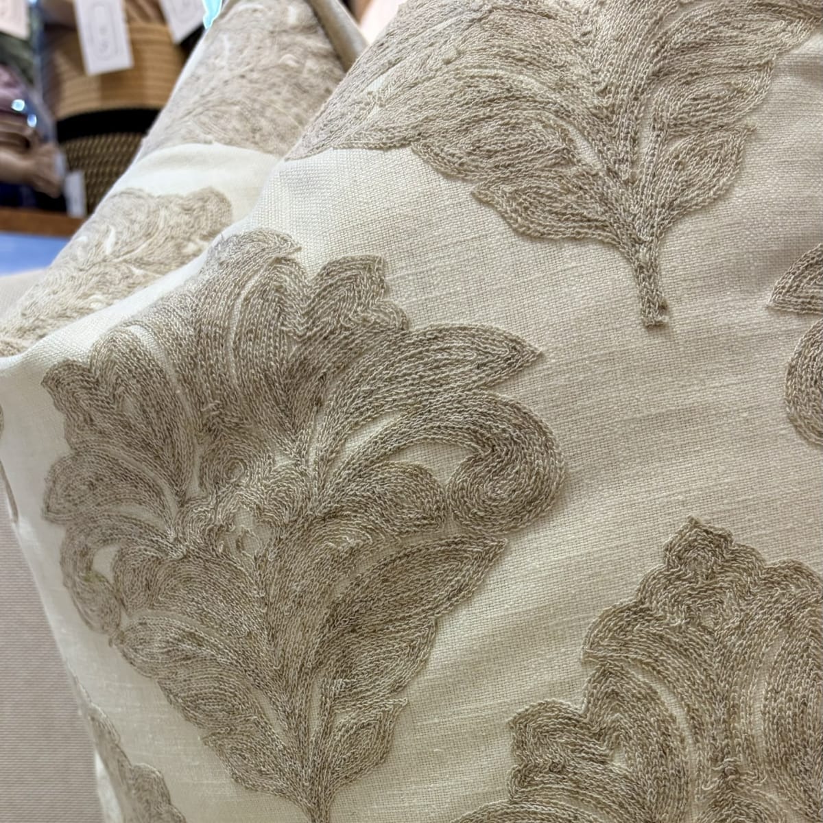 Funda de Cojín Medallón Perla4