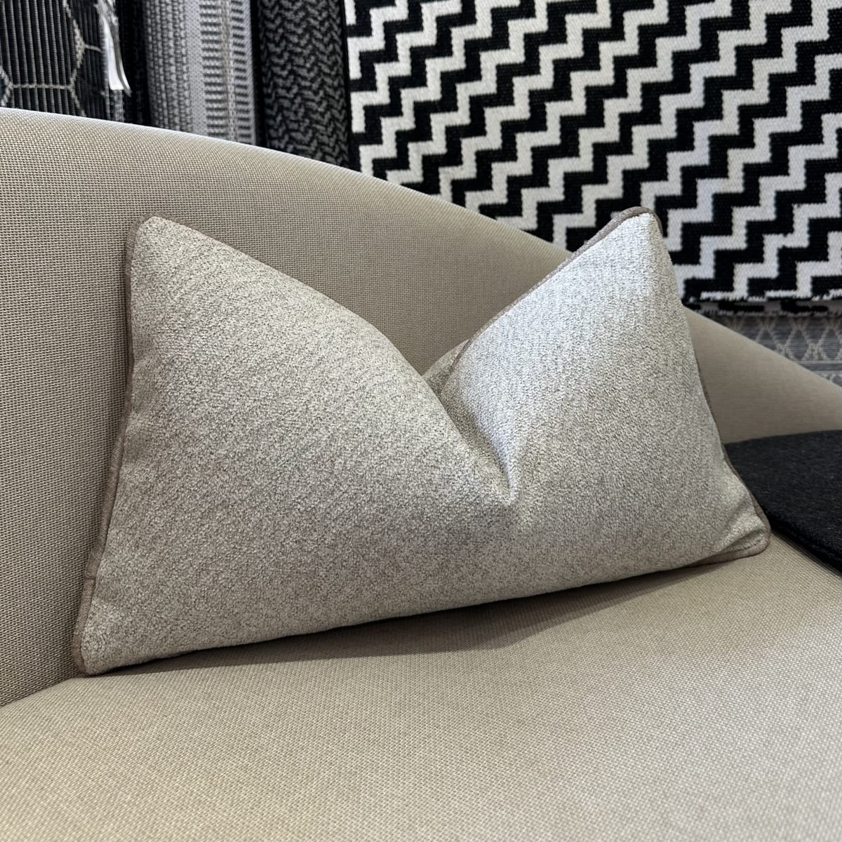 Funda de Cojín Jasper Grey Rectangular1