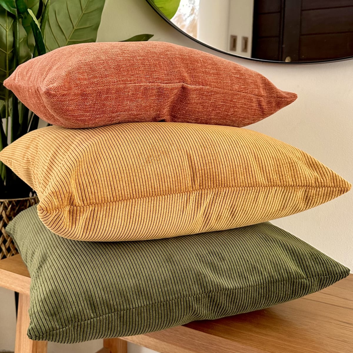 Funda de Cojín Ivy Mostaza2