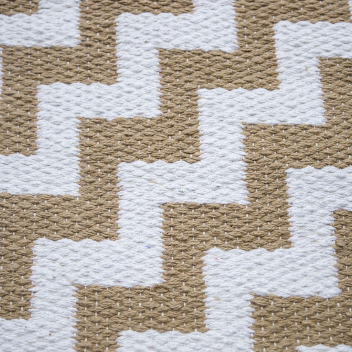Alfombra ZigZag Beige3