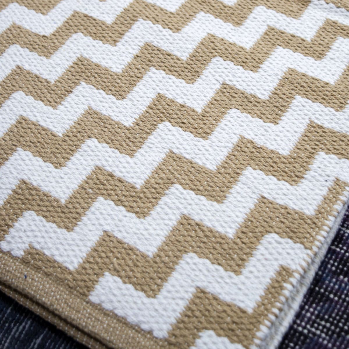 Alfombra ZigZag Beige2