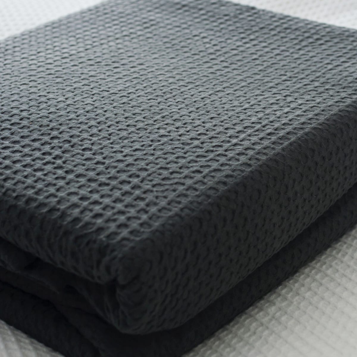 Funda Edredón Waffle Charcoal 350 hilos2