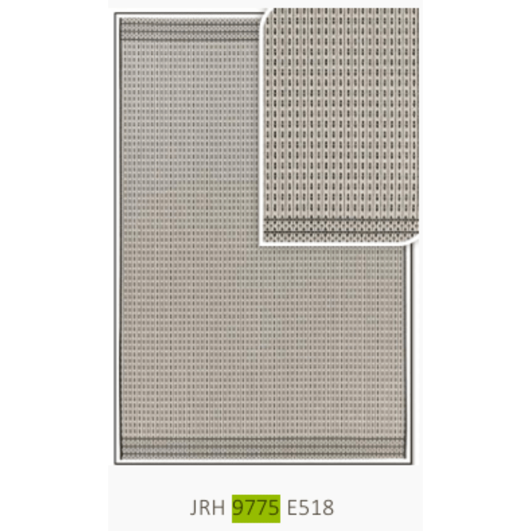 Alfombra Scored White 2302