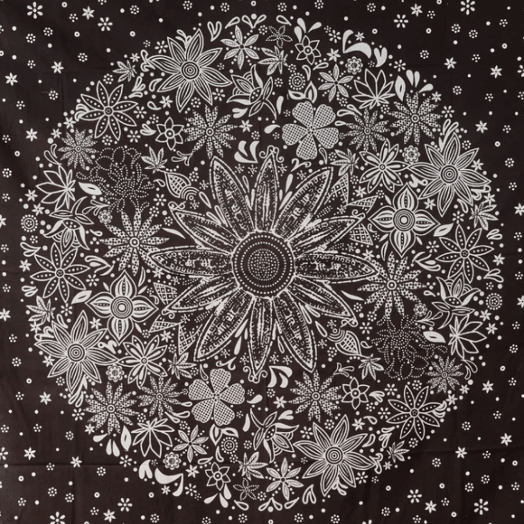 Mandala Cangrejos Black1