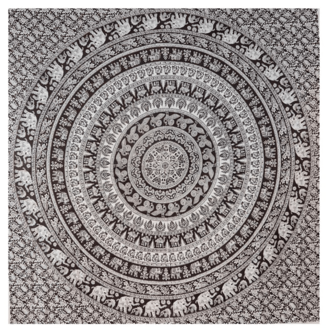 Mandala Sol y Mar Black1
