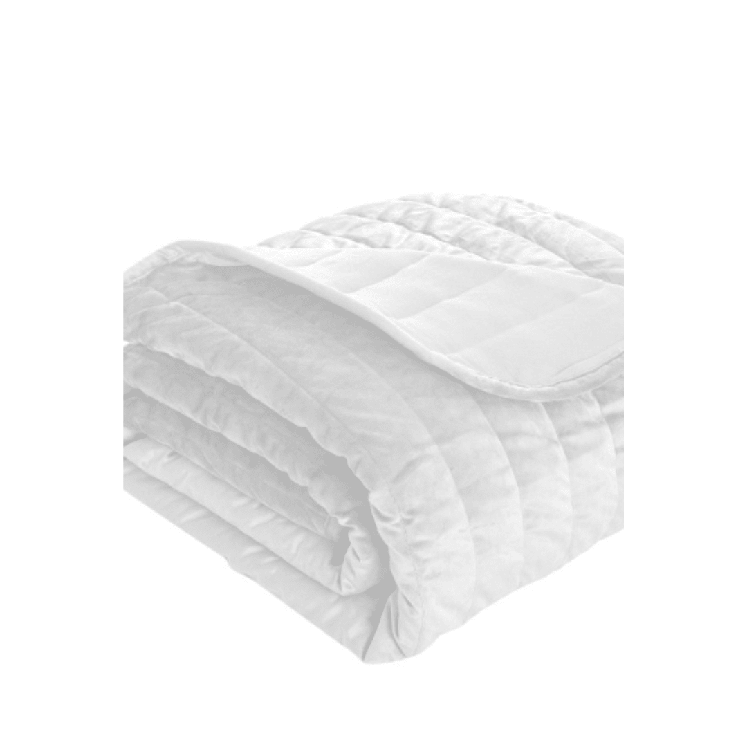 Cubrecama Velvet Blanco7