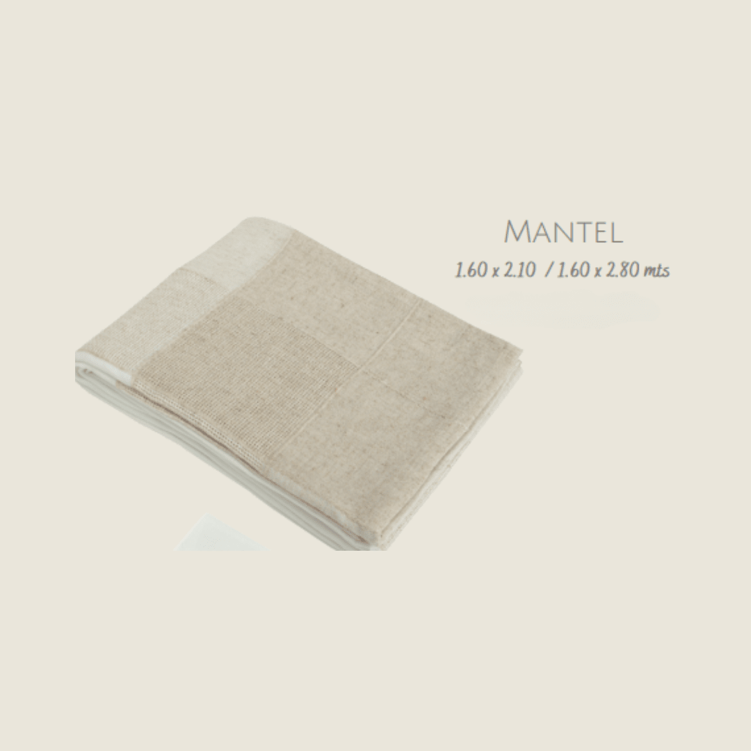 Mantel Natural Lino2