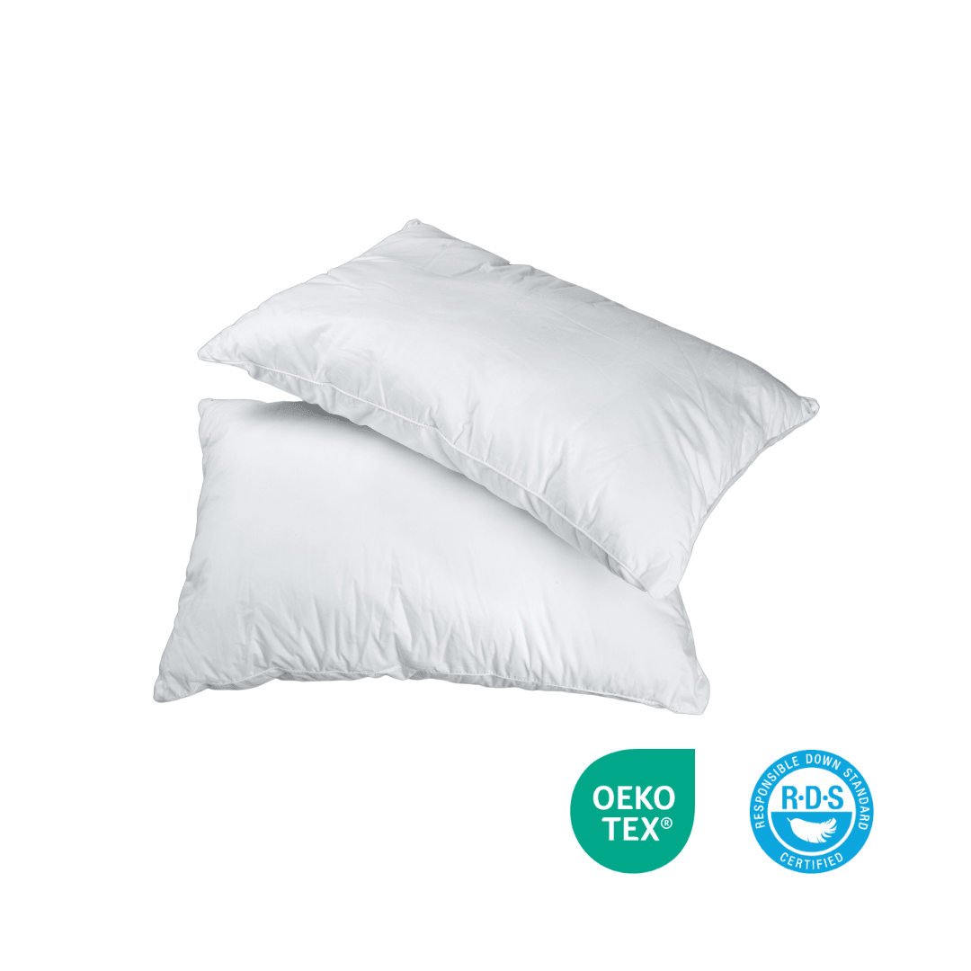 Set Almohadas de Plumas Estandar1