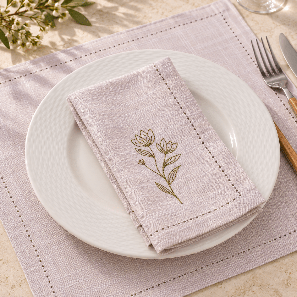 Set de Servilleta Tulip1