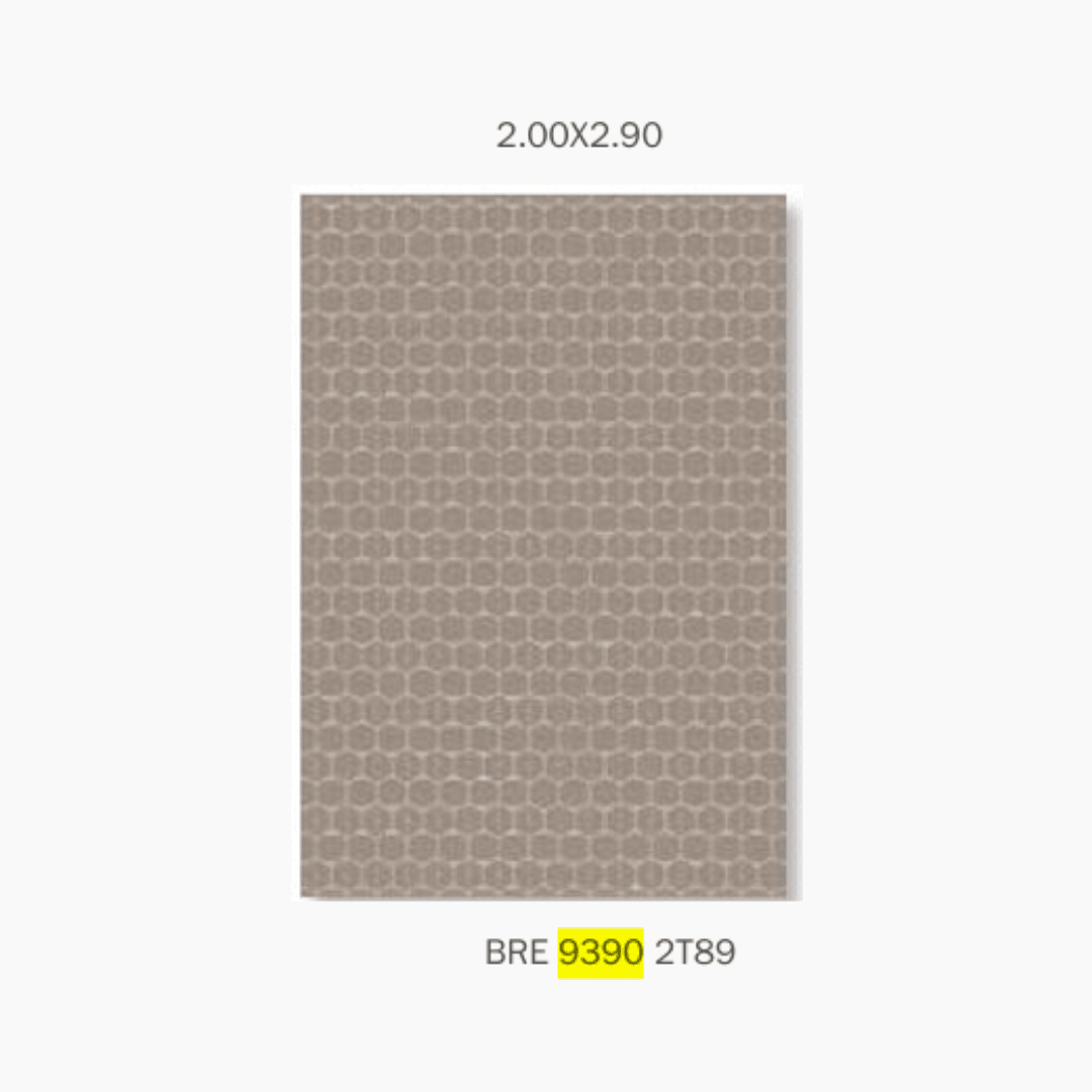 Alfombra Hexagonal CliffGrey 2906