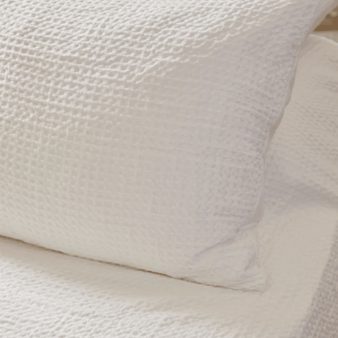 Funda Edredón Waffle Blanco1