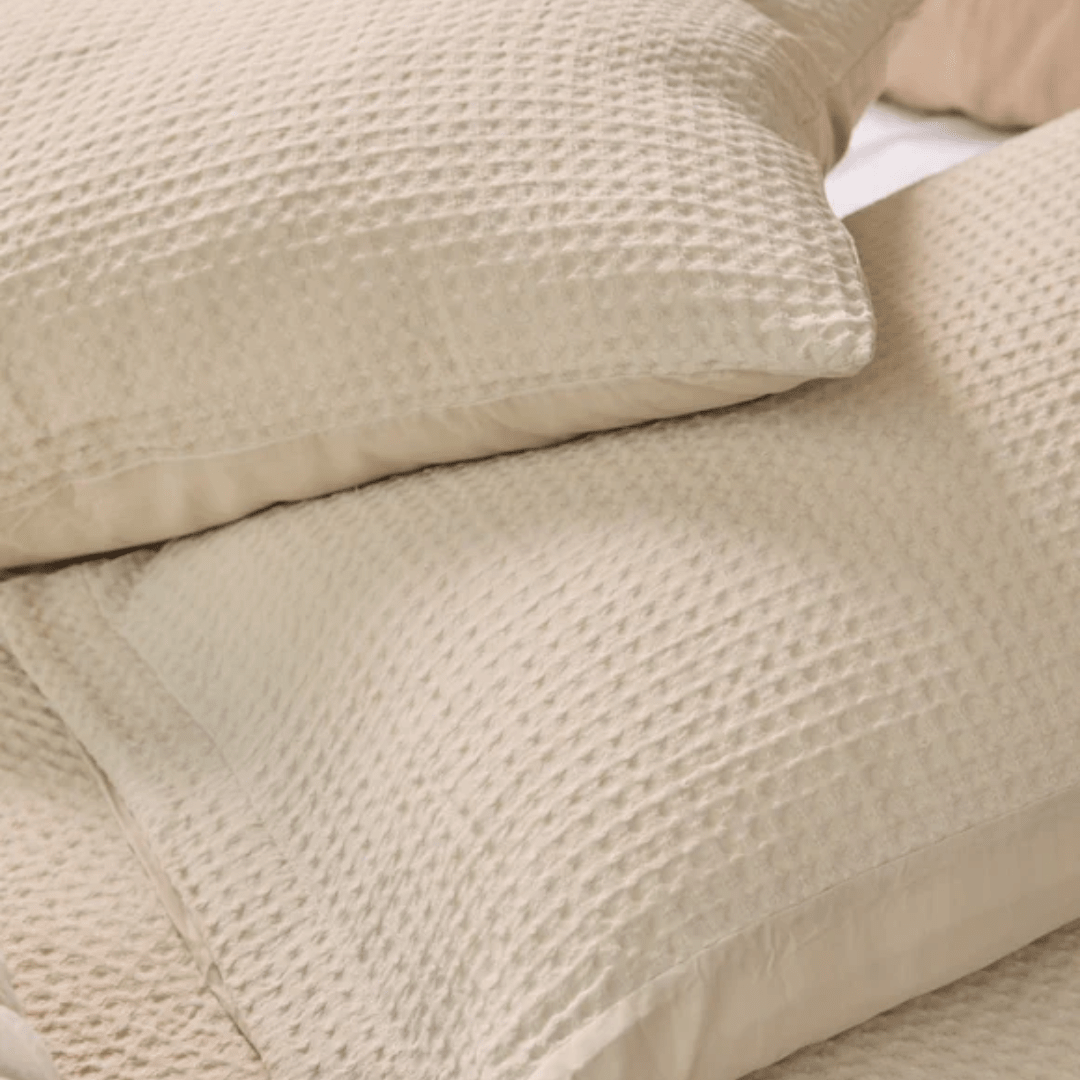 Funda Edredón Waffle Beige2