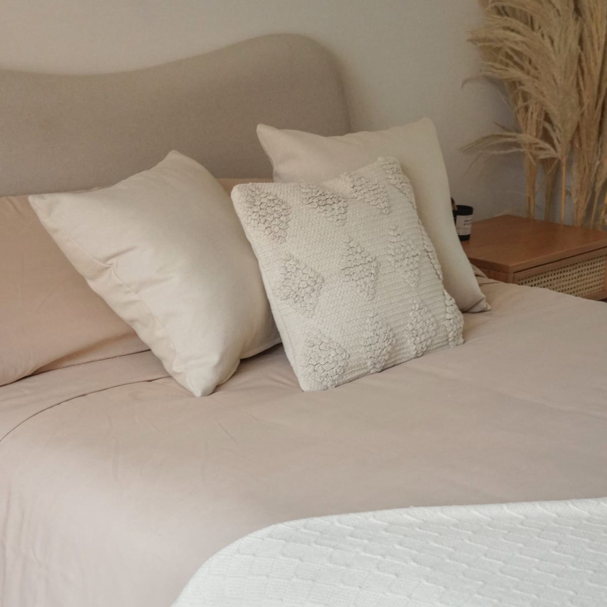 Funda Edredón Lino Beige1