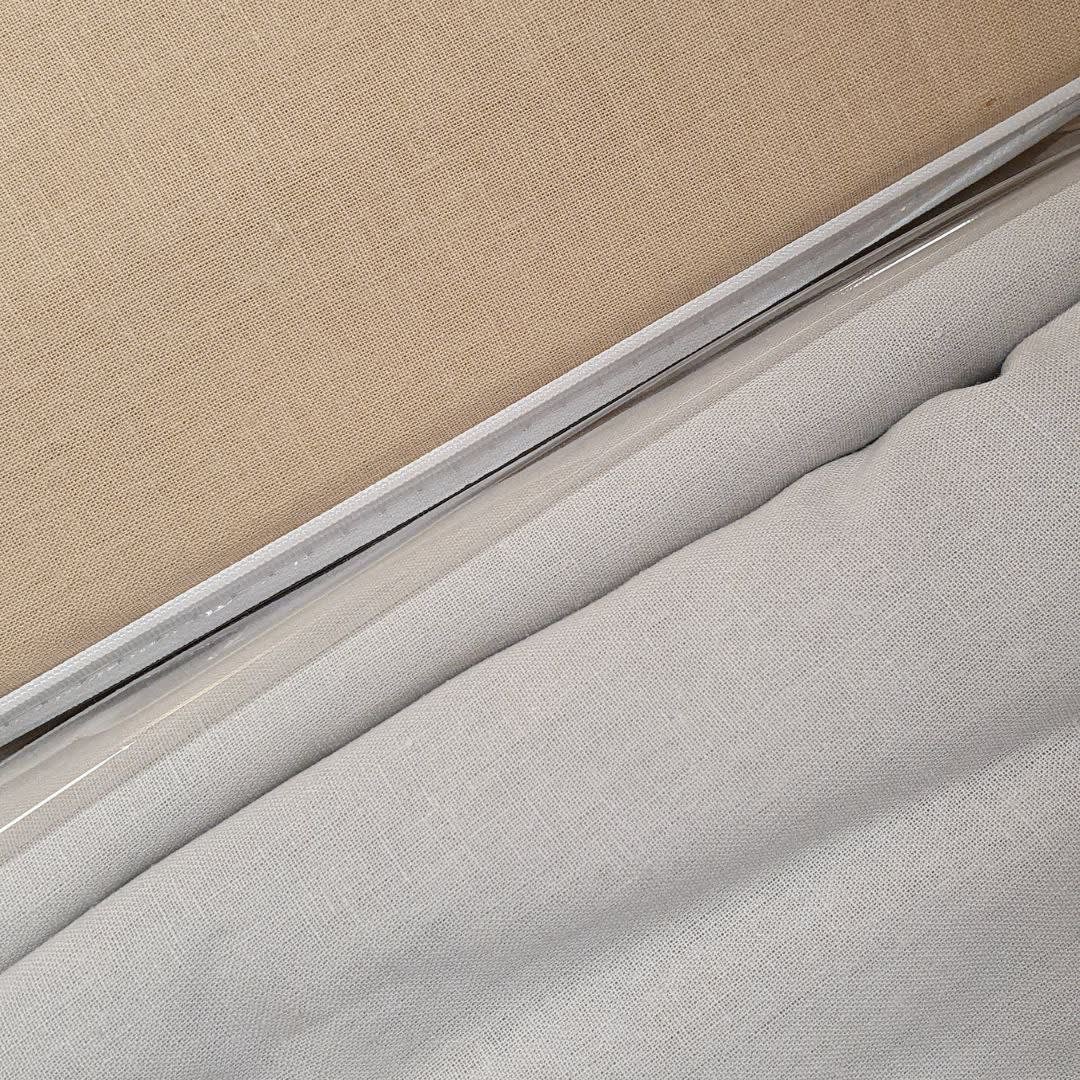 Funda Edredón Lino Gris Plata2