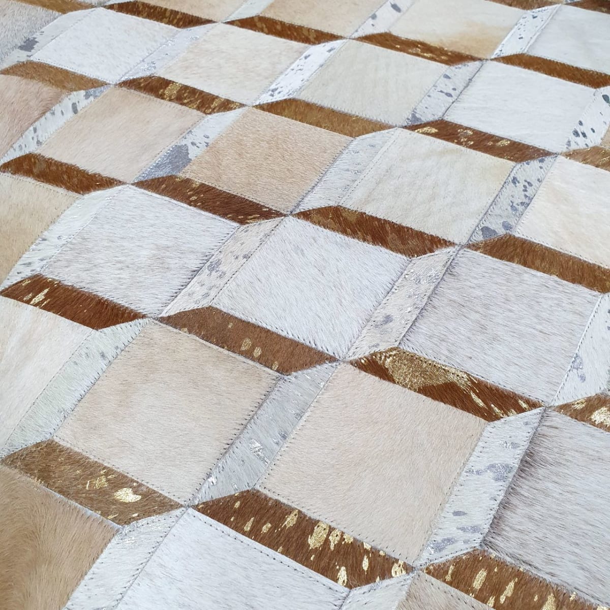 Alfombra de Cuero Bruno4