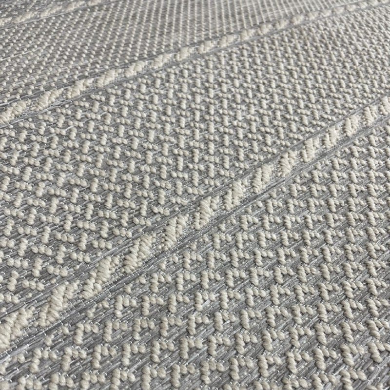 Alfombra Trenzas Gris 1903