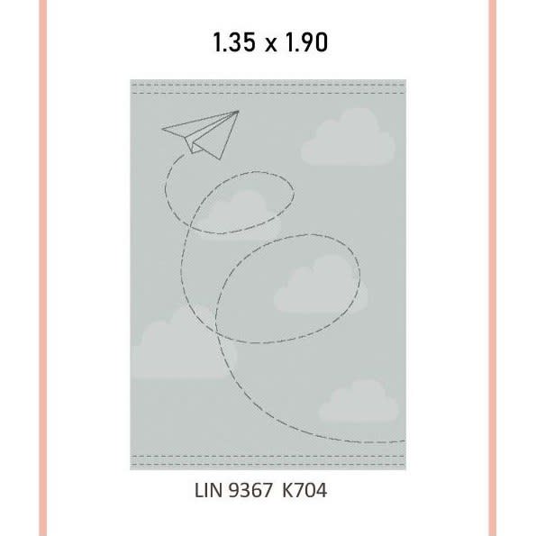 Alfombra Avión Gris 1904