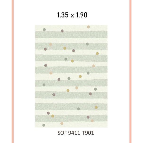 Alfombra Color Dots 135x1905