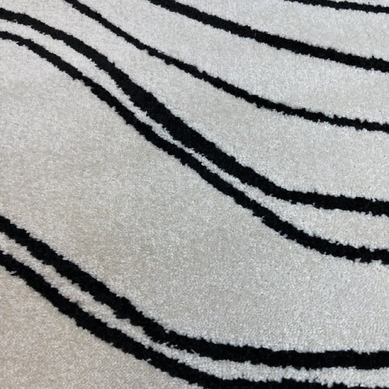 Alfombra Sevilla Ivory Black4