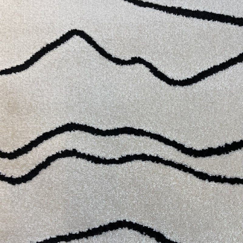 Alfombra Sevilla Ivory Black2
