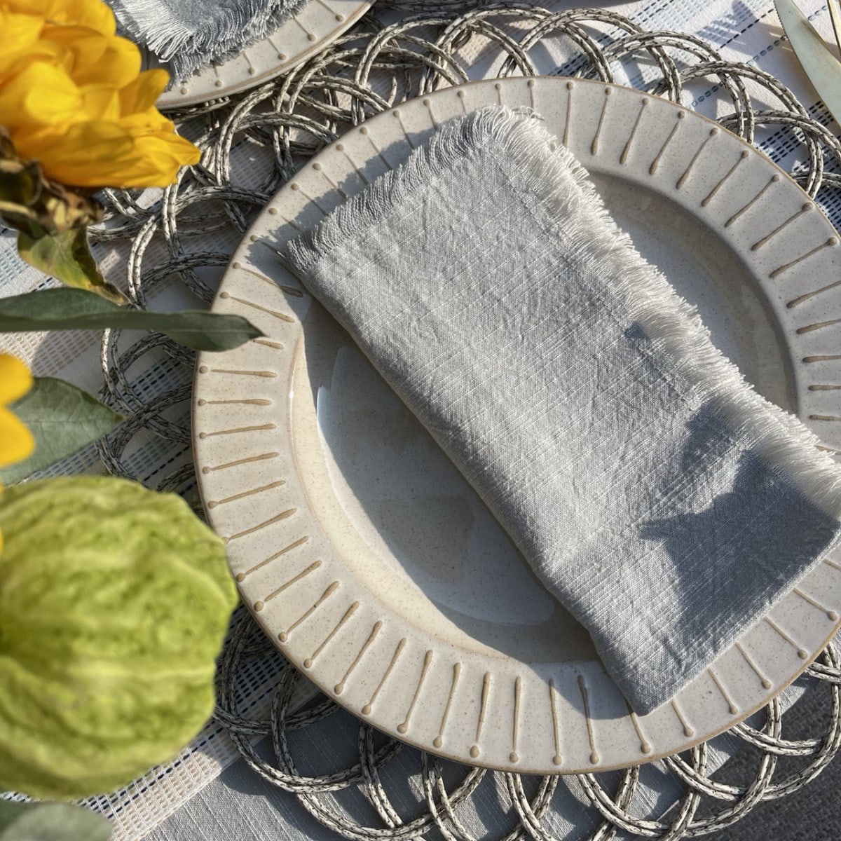 Set Servilleta Toscana Silver1