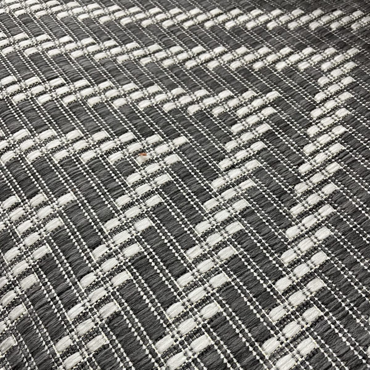 Alfombra ZigZag Gris 3301