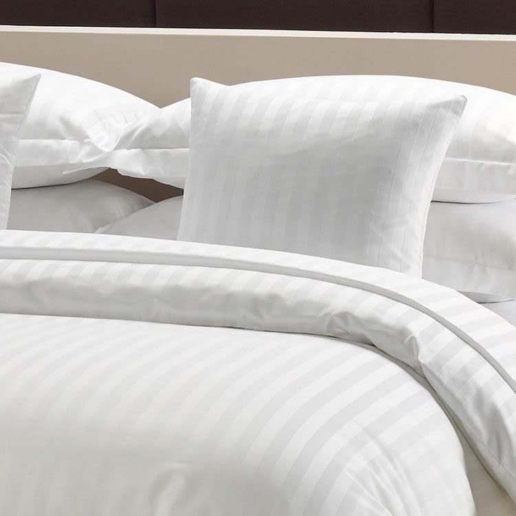Funda Edredón Stripe 500 Hilos Blanco1