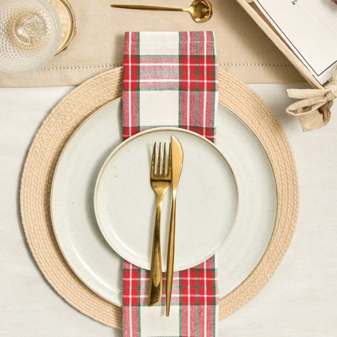 Set Servilletas Cuadros Navidad3