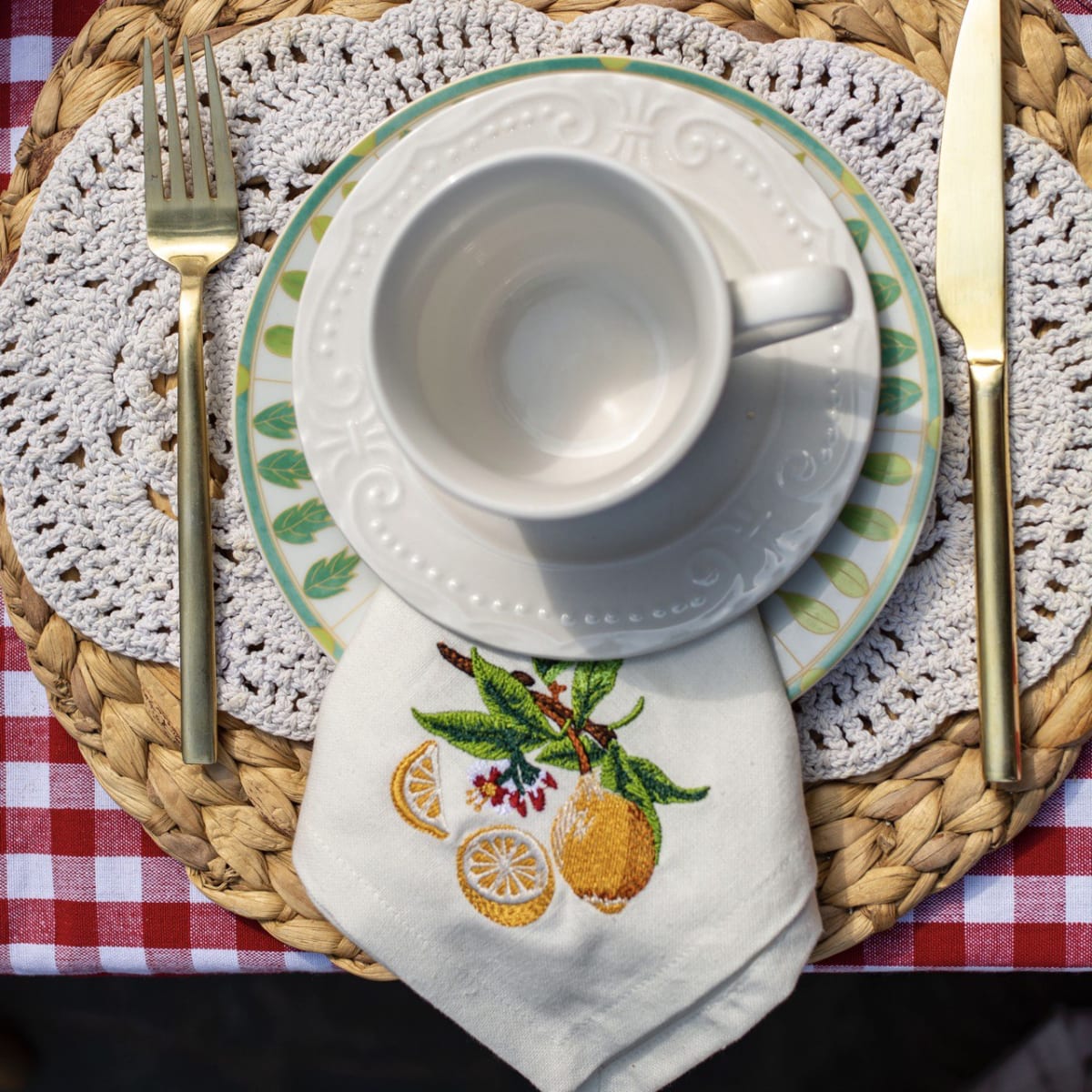 Set Servilletas Limones1
