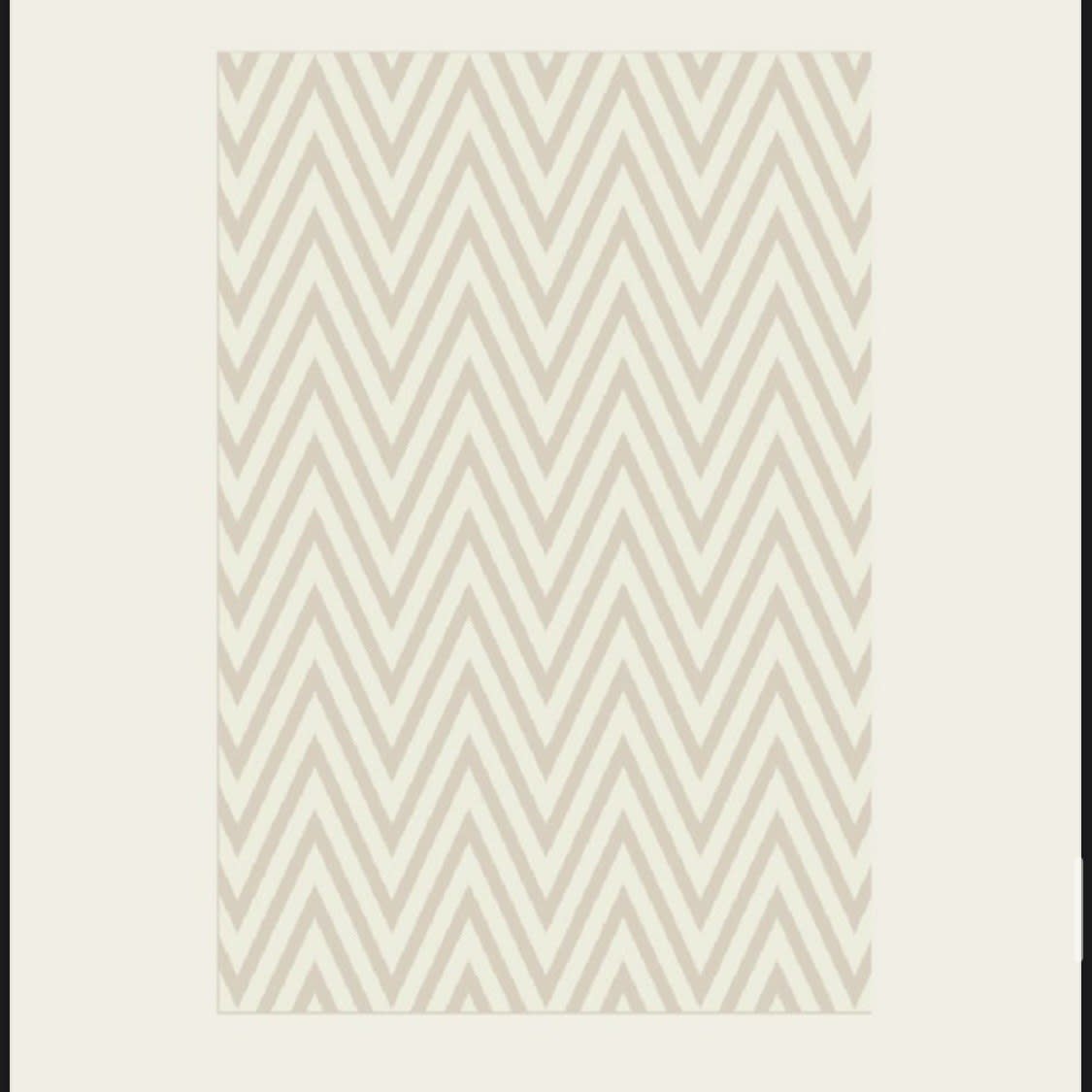 Alfombra Zigzag Beige AT2