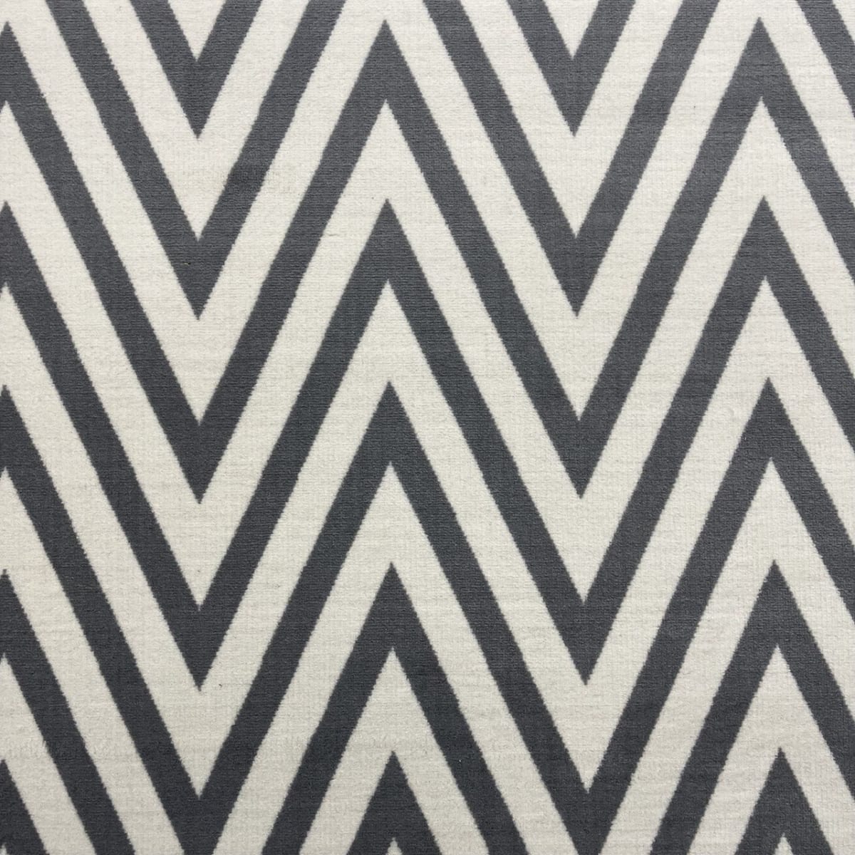 Alfombra Zigzag Gris Plata1