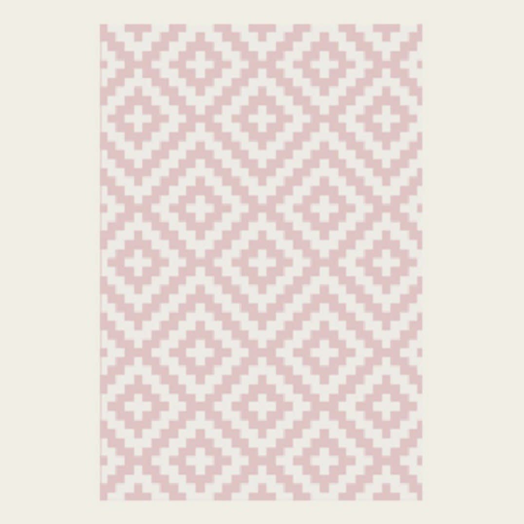 Alfombra Mosaic Rosa 1902