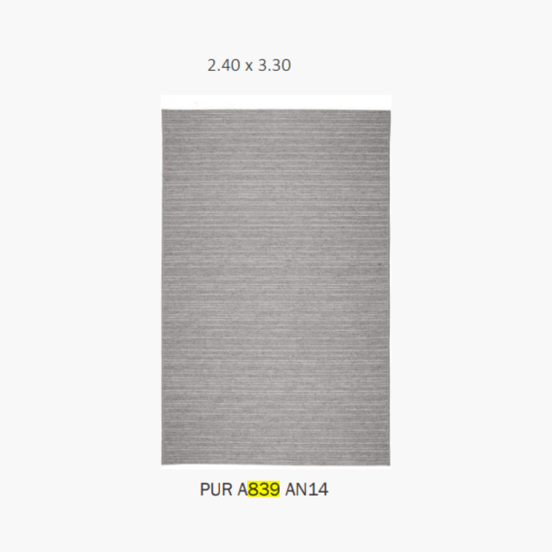 Alfombra Aria Gris 3304