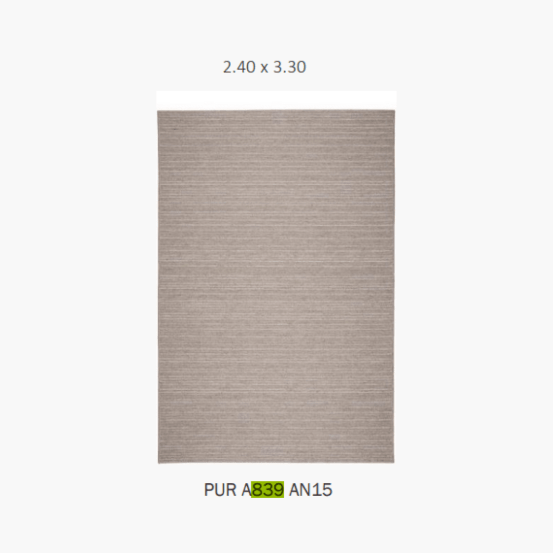 Alfombra Aria Beige 3302