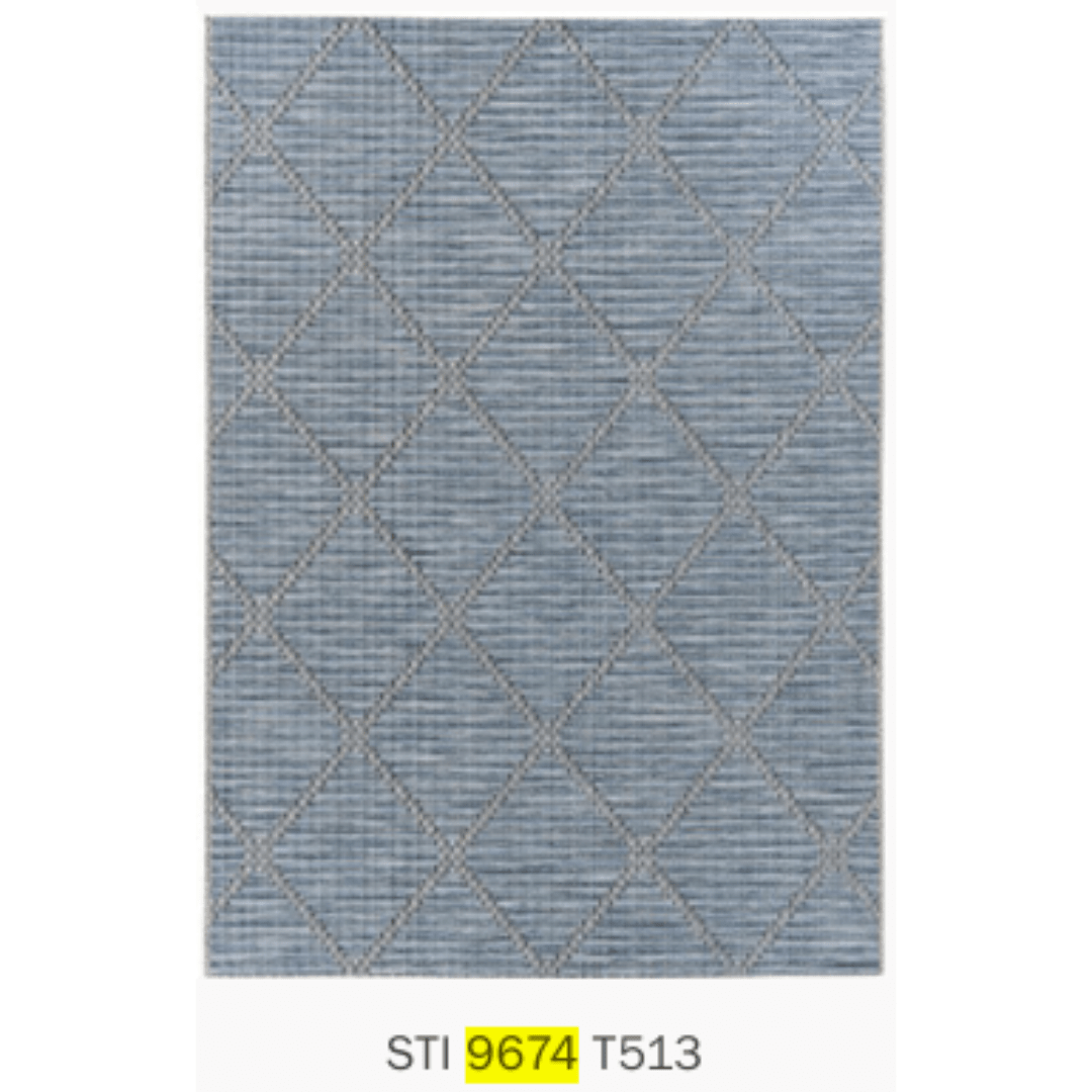 Alfombra Aspa Blue 2304