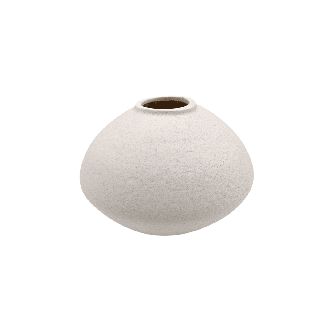 Florero Ovalado Blanco1