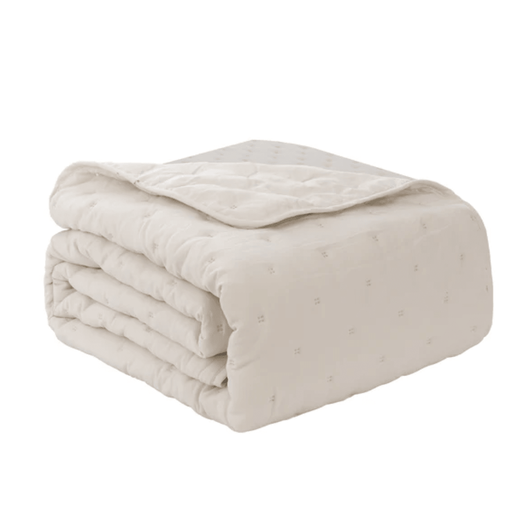 Cubrecama Calma Beige6